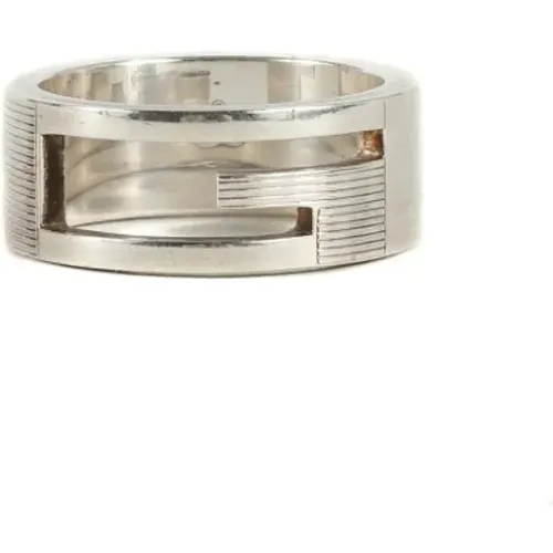 Pre-owned Jewellery, female, , Size: ONE SIZE Pre-owned Metal rings - Gucci Vintage - Modalova