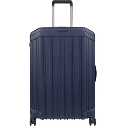 Cabin Bags, male, , Size: ONE SIZE Accessories Trolley with TSA Lock - Piquadro - Modalova