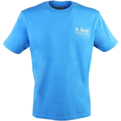 Padel Club Cotton T-Shirt , male, Sizes: S, 2XL, L, M - Saint Barth - Modalova