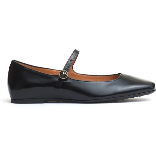 Schwarze Lederballerinas Tod's - TOD'S - Modalova