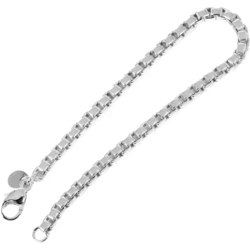 Pre-owned Jewellery, female, , Size: ONE SIZE Pre-owned Silver bracelets - Tiffany & Co. Pre-owned - Modalova