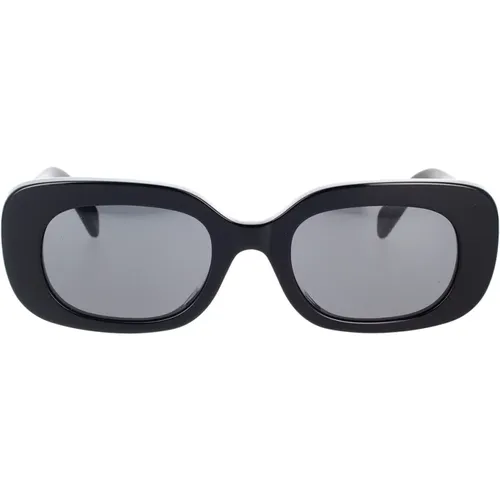 Rectangular Sunglasses Grey Lenses , unisex, Sizes: 51 MM - Celine - Modalova