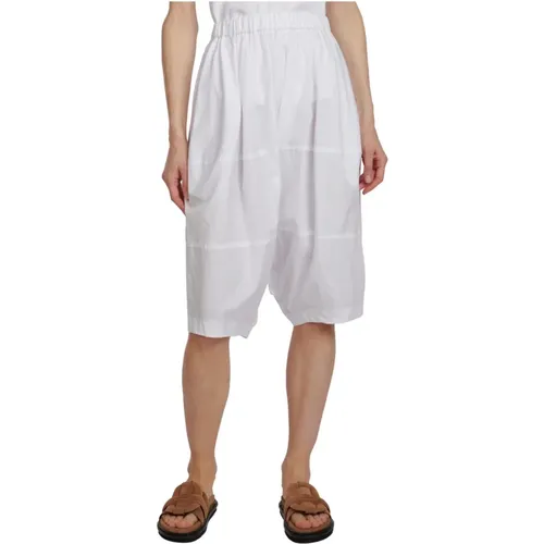 Weiße Gaucho Hose mit elastischem Bund , Damen, Größe: XS - Comme des Garçons - Modalova