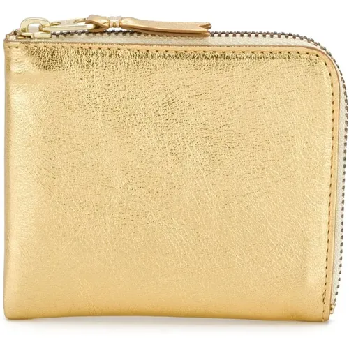 Golden Wallets for Stylish Men , male, Sizes: ONE SIZE - Comme des Garçons - Modalova