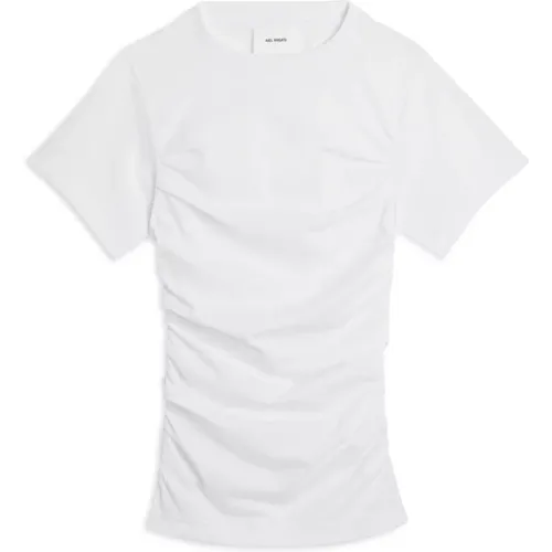 Gerafftes Ria T-Shirt , Damen, Größe: XS - Axel Arigato - Modalova