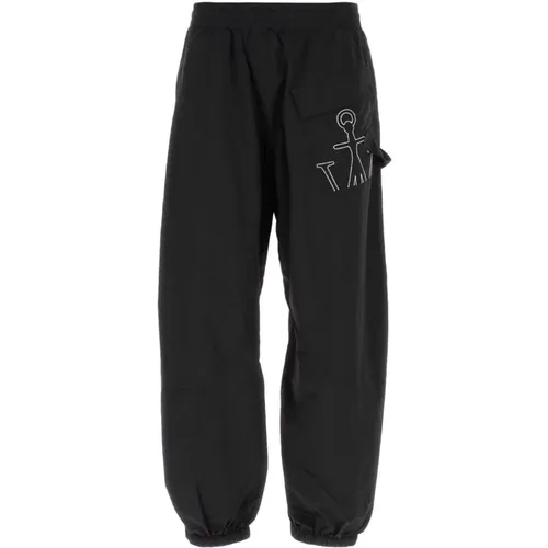 Sweatpants, male, , Size: L Nylon Joggers - Stylish and Comfortable - JW Anderson - Modalova