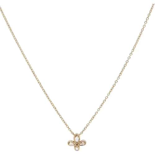 Pre-owned Gold necklaces , female, Sizes: ONE SIZE - Tiffany & Co. Pre-owned - Modalova