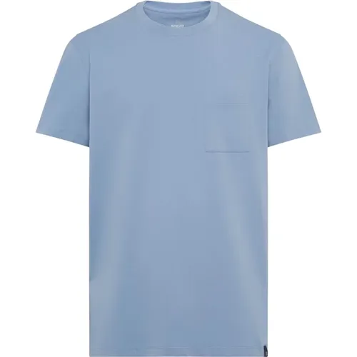 Australian Cotton Jersey T-Shirt,Australisches Baumwoll-Jersey T-Shirt - Boggi Milano - Modalova