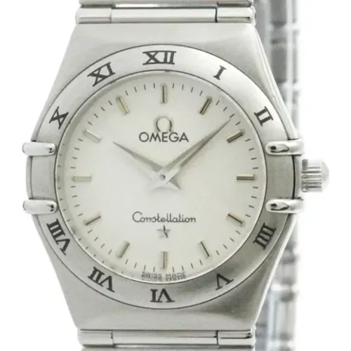 Pre-owned Watches, female, , Size: ONE SIZE Pre-owned Stainless Steel watches - Omega Vintage - Modalova