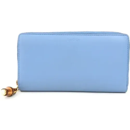 Pre-owned Wallets, female, , Size: ONE SIZE Pre-owned Leather wallets - Gucci Vintage - Modalova