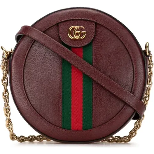 Pre-owned Leather crossbody-bags , female, Sizes: ONE SIZE - Gucci Vintage - Modalova