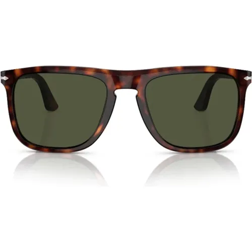 Sunglasses, unisex, , Size: ONE SIZE Modern Rectangular Sunglasses with Unique Arrow Pattern - Persol - Modalova