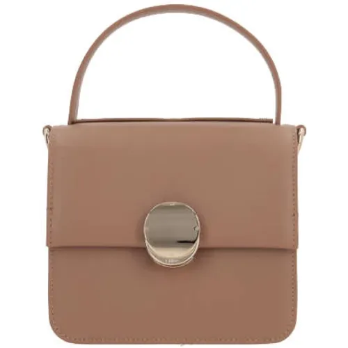 Smooth Leather Handbag with Platinum Hardware , female, Sizes: ONE SIZE - Chloé - Modalova