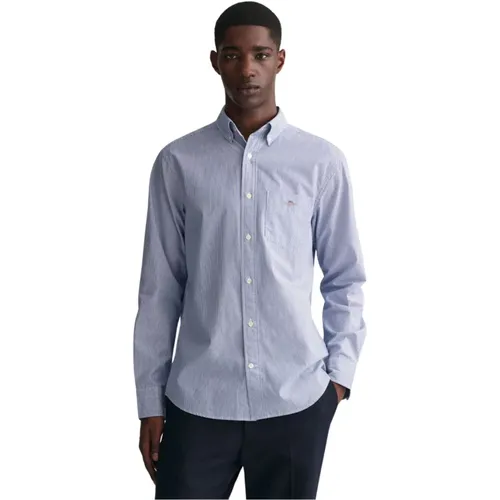 Banker Stripe Shirt , male, Sizes: XL - Gant - Modalova