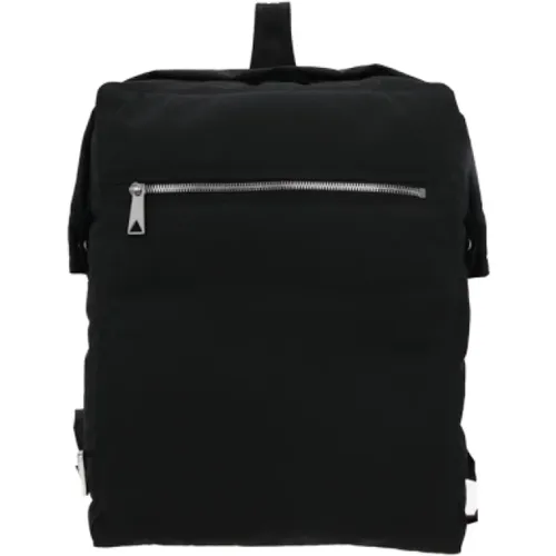 Nylon Backpack with Silver Hardware , male, Sizes: ONE SIZE - Bottega Veneta - Modalova