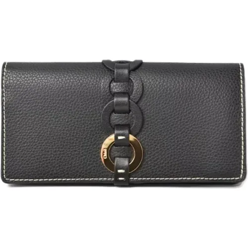 Pre-owned Wallets, female, , Size: ONE SIZE Pre-owned Leather wallets - Chloé Pre-owned - Modalova