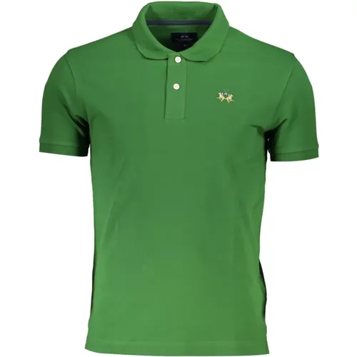 Stylisches Grünes Poloshirt , Herren, Größe: 3XL - LA MARTINA - Modalova
