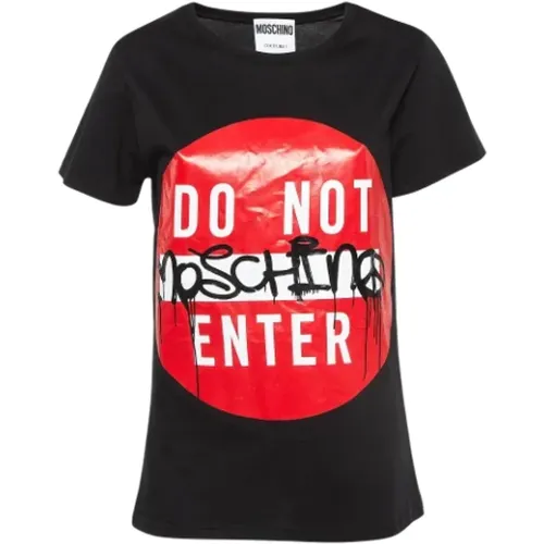 Pre-owned Tops, female, , Size: XS Pre-owned Cotton tops - Moschino Pre-Owned - Modalova