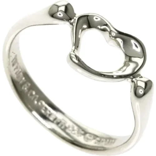 Pre-owned Silver rings , female, Sizes: ONE SIZE - Tiffany & Co. Pre-owned - Modalova