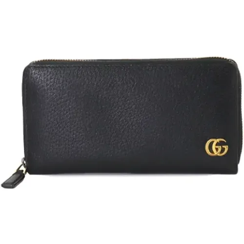 Pre-owned Wallets, female, , Size: ONE SIZE Pre-owned Leather wallets - Gucci Vintage - Modalova