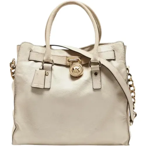 Pre-owned Tote Bags, female, , Size: ONE SIZE Pre-owned Leather totes - Michael Kors Pre-owned - Modalova