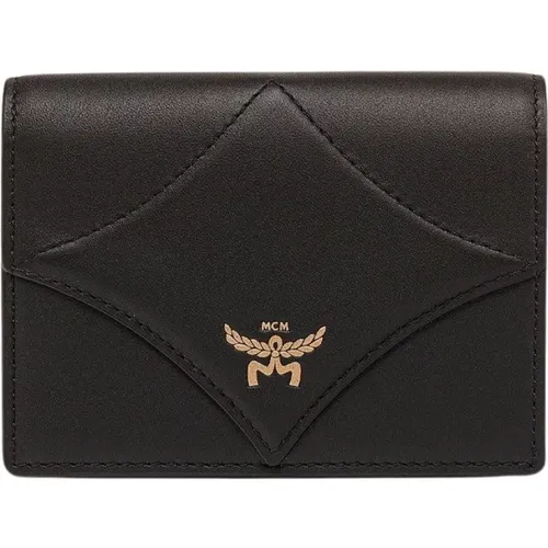 Wallet with Bavarian Diamond , female, Sizes: ONE SIZE - MCM - Modalova