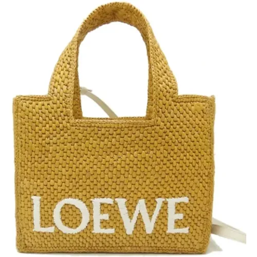 Pre-owned Handbags, female, , Size: ONE SIZE Pre-owned Fabric totes - Loewe Pre-owned - Modalova