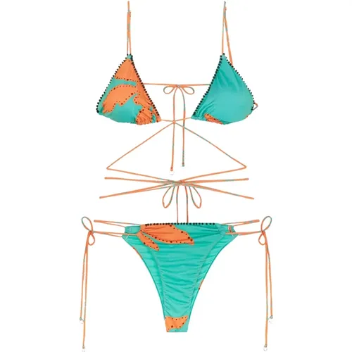 Verstellbares Bikini-Triangle mit brasilianischem Slip - Me-Fui - Modalova