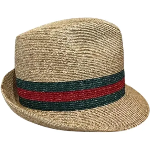 Pre-owned Accessories, male, , Size: ONE SIZE Pre-owned Fabric hats - Gucci Vintage - Modalova