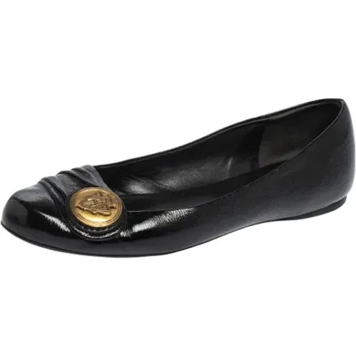 Pre-owned Flats, female, , Size: 6 US Pre-owned Leather flats - Gucci Vintage - Modalova