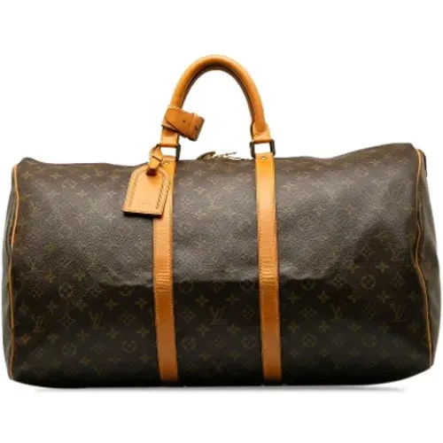 Pre-owned Weekend Bags, female, , Size: ONE SIZE Pre-owned Leather louis-vuitton-bags - Louis Vuitton Vintage - Modalova