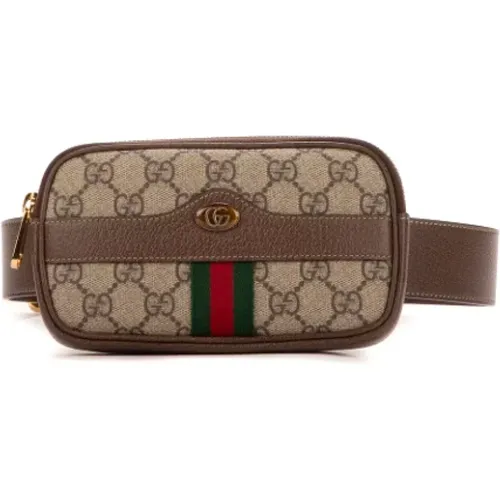 Pre-owned Coated canvas crossbody-bags , female, Sizes: ONE SIZE - Gucci Vintage - Modalova