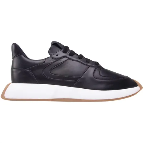 Leather Sneakers for Men , male, Sizes: 9 UK, 5 UK - giuseppe zanotti - Modalova