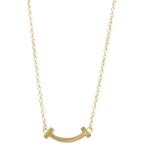 Pre-owned Jewellery, unisex, , Size: ONE SIZE Pre-owned Gold necklaces - Tiffany & Co. Pre-owned - Modalova