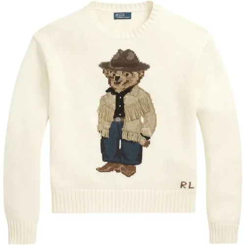 Stylischer Strickpullover für Männer , Damen, Größe: M - Polo Ralph Lauren - Modalova