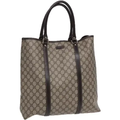 Pre-owned Tote Bags, female, , Size: ONE SIZE Pre-owned Leather totes - Gucci Vintage - Modalova