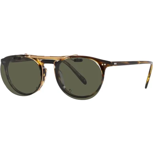 Sunglasses, unisex, , Size: 49 MM Clip-On for Eyewear Frames Riley-R OV 5004 - Oliver Peoples - Modalova