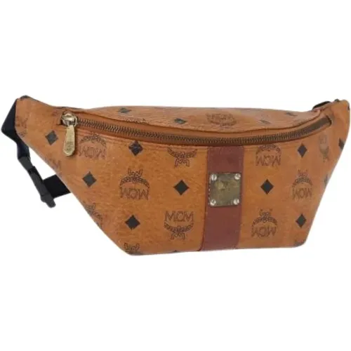 Pre-owned Belt Bags, unisex, , Size: ONE SIZE Pre-owned Canvas Crossbody Belt Bag - MCM Pre-owned - Modalova