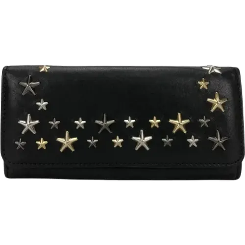 Pre-owned Leather wallets , female, Sizes: ONE SIZE - Jimmy Choo Pre-owned - Modalova