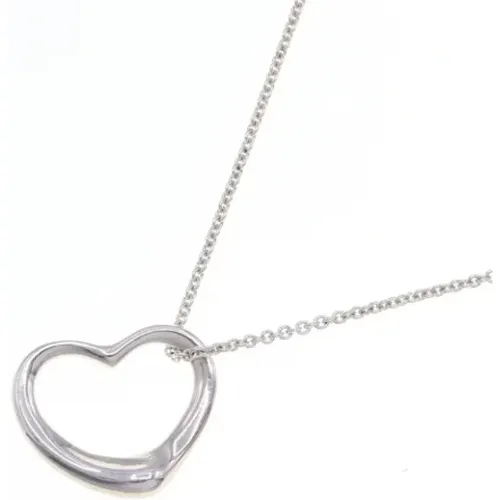 Pre-owned Jewellery, female, , Size: ONE SIZE Pre-owned Silver necklaces - Tiffany & Co. Pre-owned - Modalova