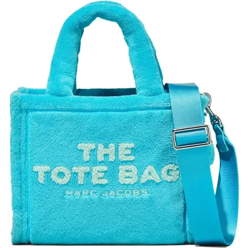Tote Bags, female, , Size: ONE SIZE Terry Logo Tote Bag - Marc Jacobs - Modalova