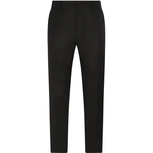 Wool Pants for Men , male, Sizes: M - Dolce & Gabbana - Modalova
