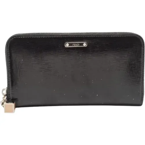 Pre-owned Wallets, female, , Size: ONE SIZE Pre-owned Leather wallets - Fendi Vintage - Modalova