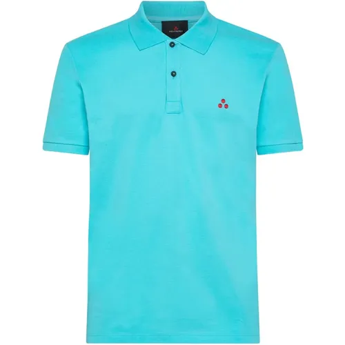 Shiny Cotton Pique Polo Shirt , male, Sizes: S, XS - Peuterey - Modalova