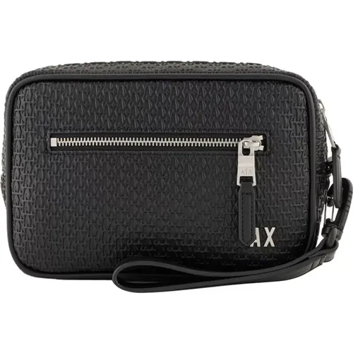 Beauty Case Pochette Bag , male, Sizes: ONE SIZE - Emporio Armani - Modalova