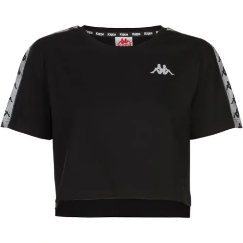 T-Shirts, female, , Size: XL Reflective Daisy Cropped T-shirt - Kappa - Modalova