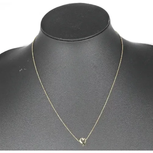 Pre-owned Jewellery, female, , Size: ONE SIZE Pre-owned Gold necklaces - Tiffany & Co. Pre-owned - Modalova