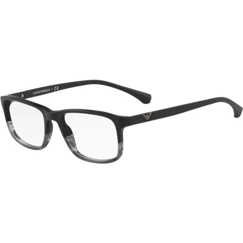 Glasses, unisex, , Size: 53 MM Grey Eyewear Frames - Emporio Armani - Modalova