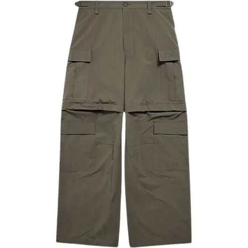 Ripstop Unisex Cargo Pants , female, Sizes: 2XS, XS - Balenciaga - Modalova