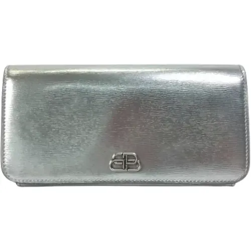 Pre-owned Wallets, male, , Size: ONE SIZE Pre-owned Leather wallets - Balenciaga Vintage - Modalova